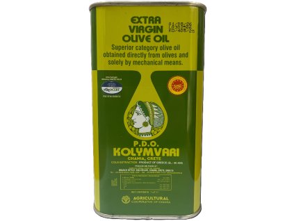 Extra panenský olivový olej 1 l P.D.O. Kolymbari plech