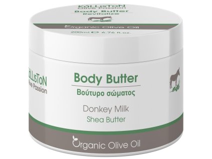 Kalliston revitalizační tělové máslo s oslím mlékem 200 ml