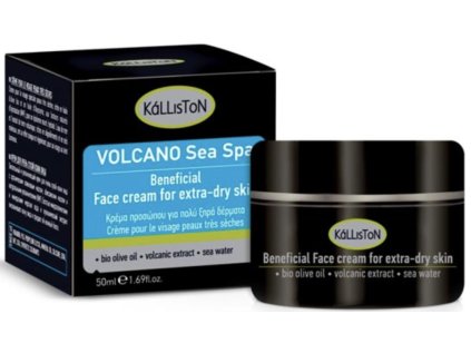 Kalliston Volcano & Sea Spa blahodárný krém na obličej pro extra suchou pleť 50 ml