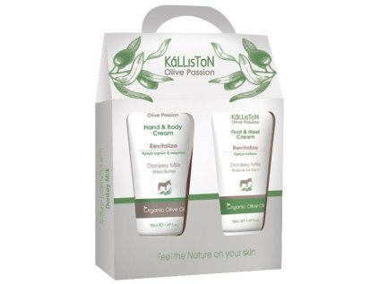 Dárkové balení krém na ruce a tělo s oslím mlékem 50 ml a krém na nohy s oslím mlékem 50 ml