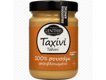 Tahini Whole Grain Cretan Halva 300 g – přírodní sezamová pasta z celých zrn