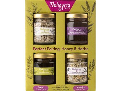 Meligyris perfect pairing honey herbs box