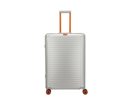 travelite next aluminiumkoffer limited edition l silber orange frontansicht 400x400