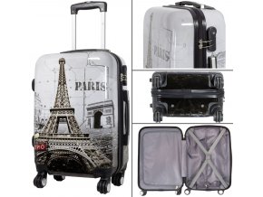Cestovní zavazadlo - Kufr - Monopol - Paris - Velikost M - Objem 66 Litrů
