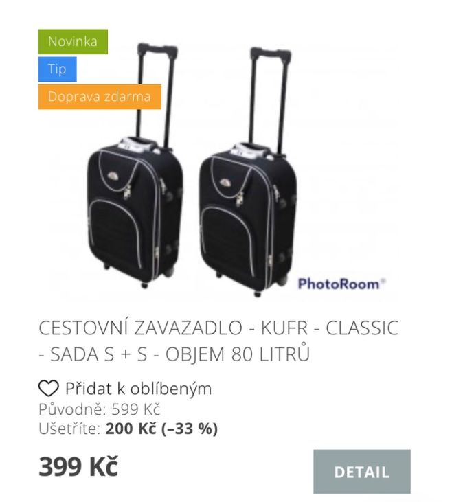 https://www.milujemekufry.com/cestovni-zavazadlo-kufr-classic-sada-s-s-objem-80-litru/ #holidays #holiday #travel...