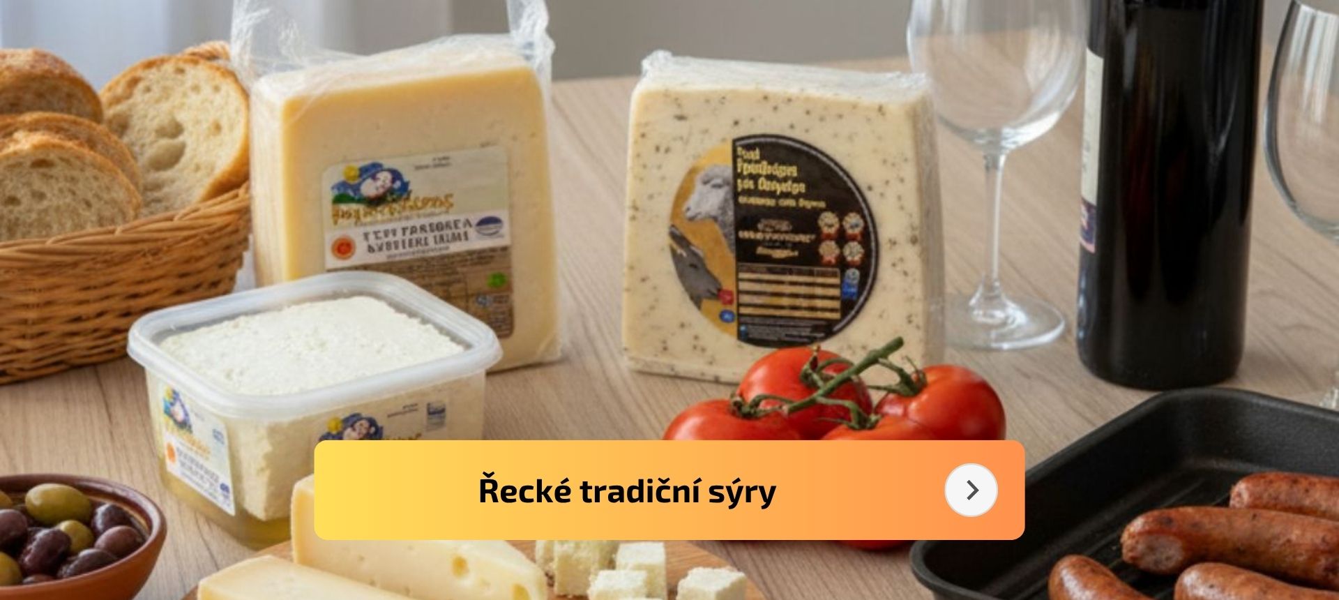 Oblíbené řecké sýry