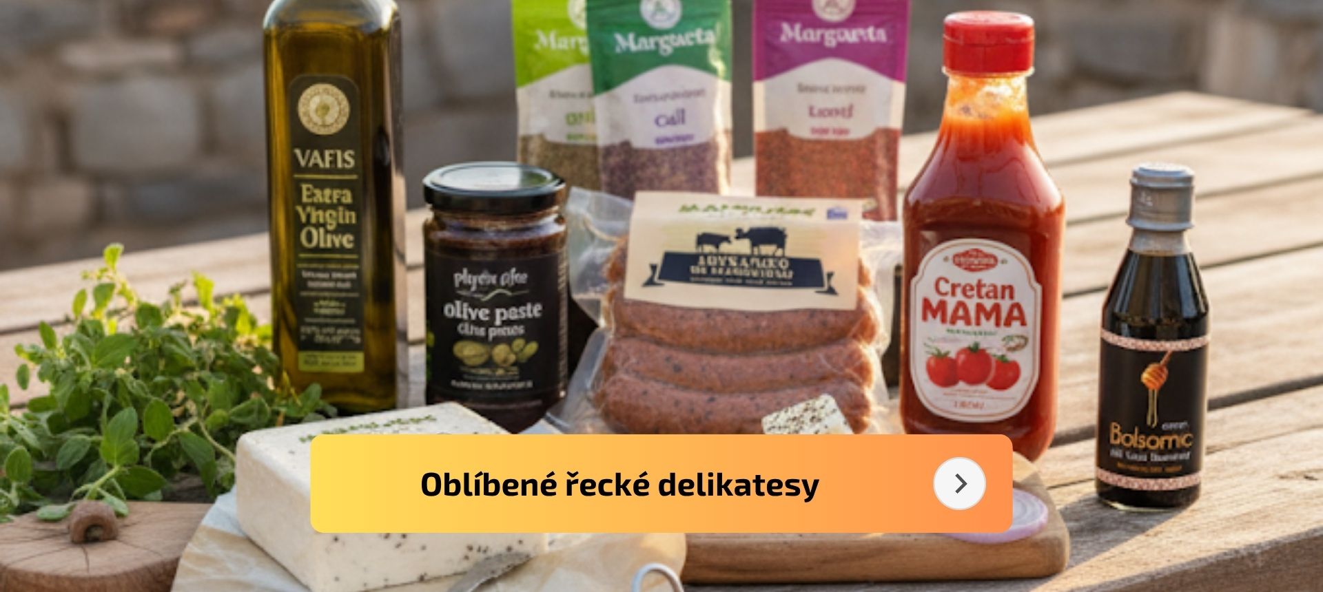Prémiové řecké delikatesy