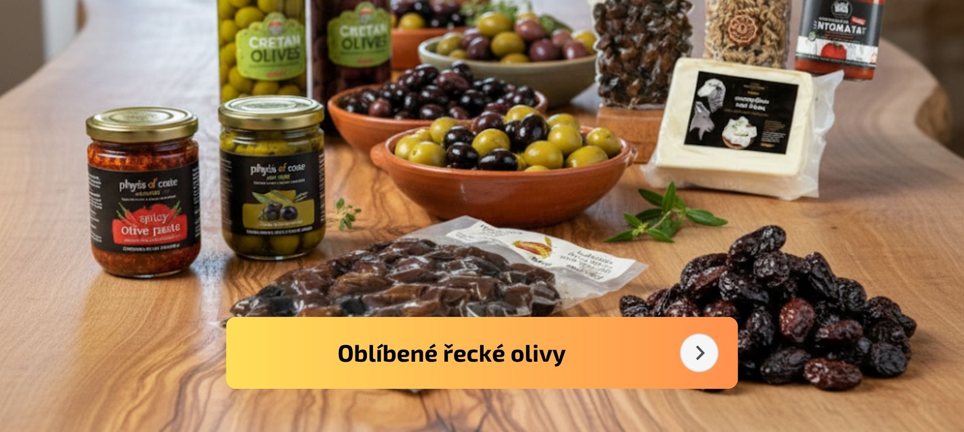 Řecké olivy