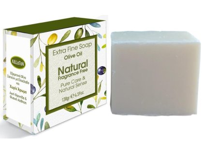 Kalliston extra jemné mýdlo s olivovým olejem a levandulí 130 g