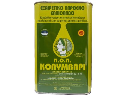 Řecký olivový olej P.D.O. Kolymbari velké balení