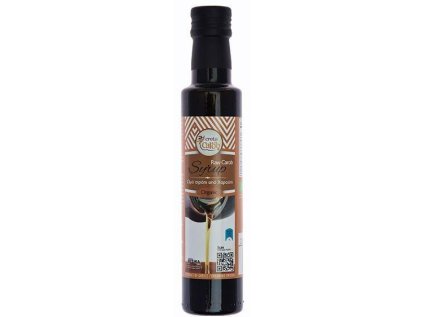 RAW karobový sirup Creta Carob skleněná lahev 350 g