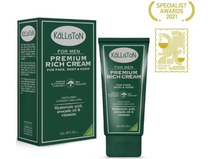 Kalliston All Over Rich krém na obličej, tělo a ruce pro muže 100 ml