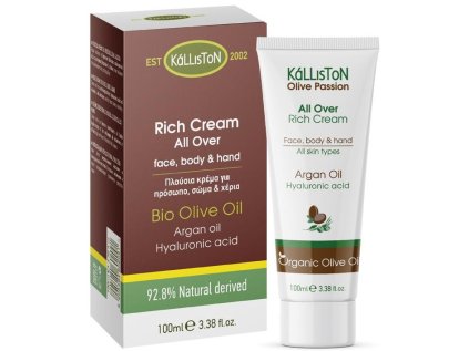 Kalliston All Over Rich hydratační krém na obličej, tělo a ruce 100 ml