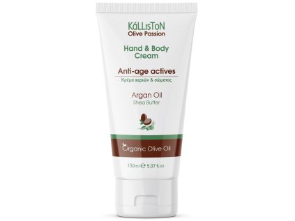 Anti Aging krém na ruce a tělo s arganovým olejem Kalliston 150 ml