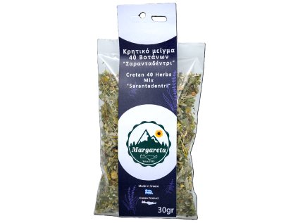 Mix 40 druhů bylinek Margareta 30 g balení