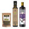 BIO set – olivový olej, oregáno a balsamikový ocet s karobem