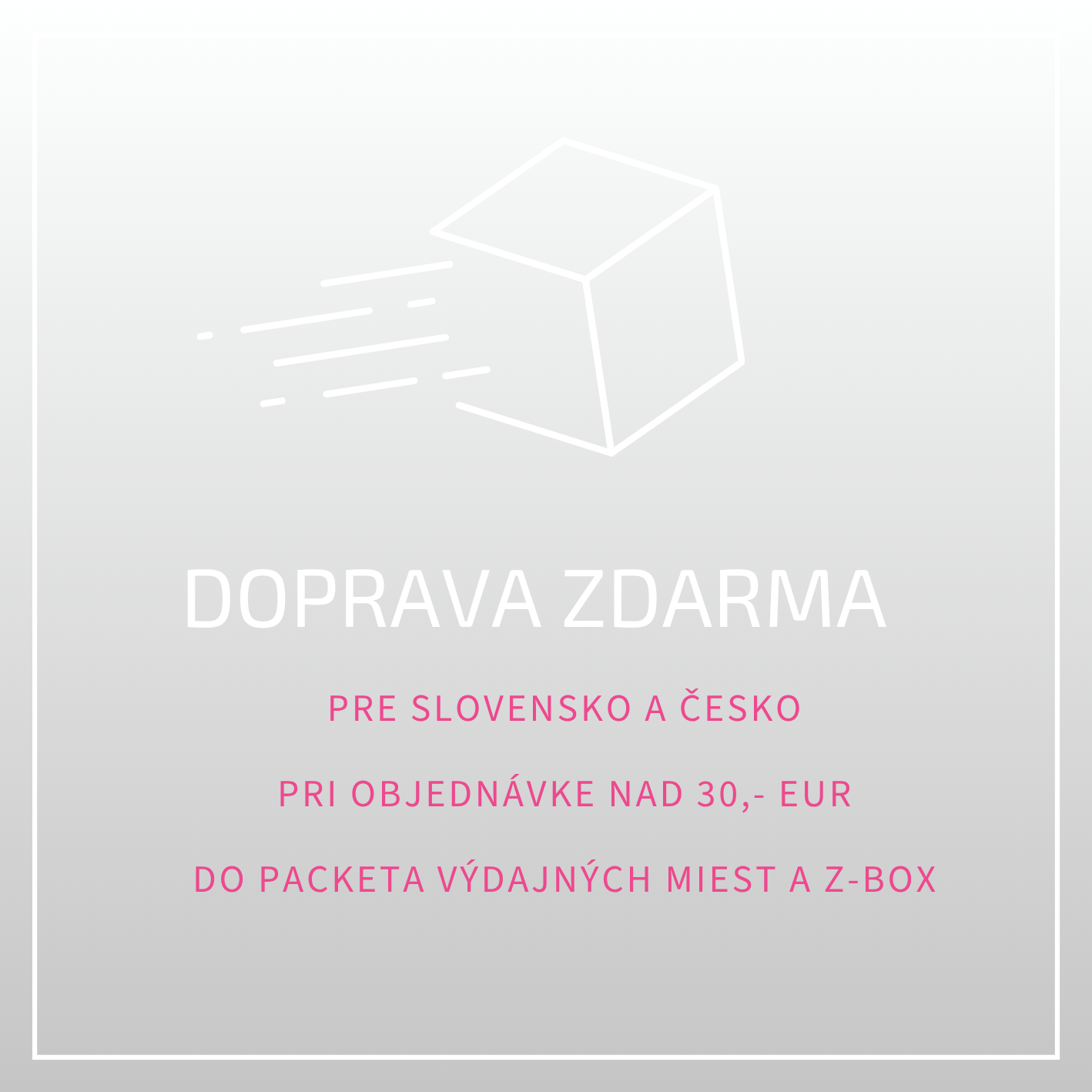 Doprava zdarma