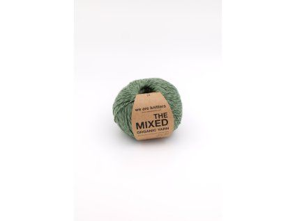 The Mixed yarn Forest green