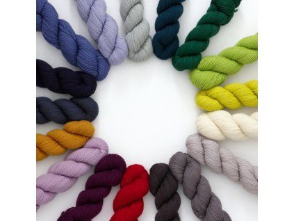 Rosy Green Wool - Merino d'Arles