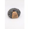 The Petite wool Spotted black