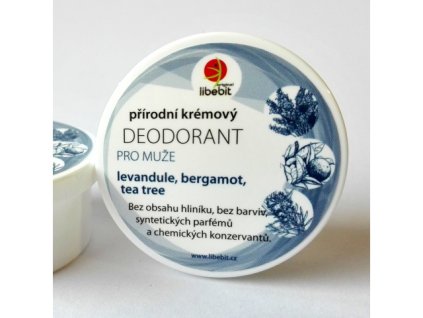 11541 libebit prirodni kremovy deodorant pro muze mini 15 ml
