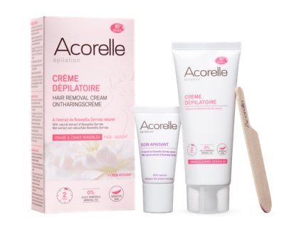 12591 acorelle depilacni krem na oblicej a citlive zony