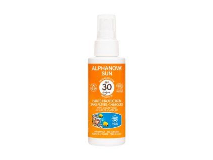 Alphanova Opalovací krém ve spreji mini SPF 30 50 g BIO