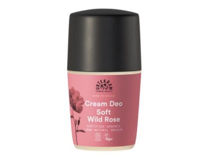 12909 urtekram deodorant roll on kremovy divoka ruze 50 ml bio