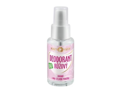 13872 purity vision ruzovy deodorant bio 50 ml