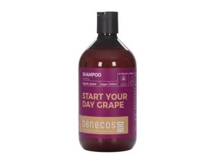 14178 benecos sampon grape na objem 500 ml bio