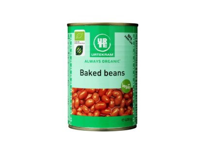 14328 urtekram fazole v tomatove omacce 400g bio