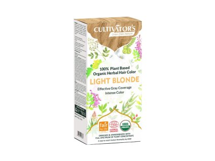 15393 cultivator rostlinna barva na vlasy svetla blond 100 g bio