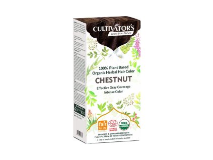 15429 cultivator rostlinna barva na vlasy kastanova 100 g bio