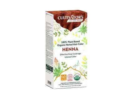 15441 cultivator rostlinna barva na vlasy henna 100 g bio