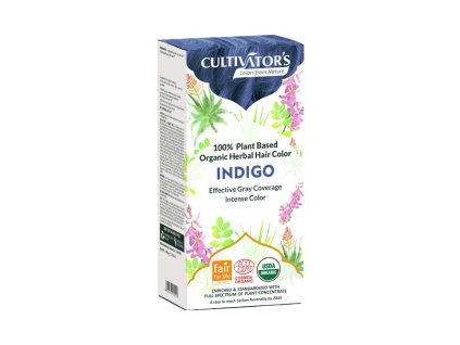 15444 cultivator rostlinna barva na vlasy indigo 100 g bio