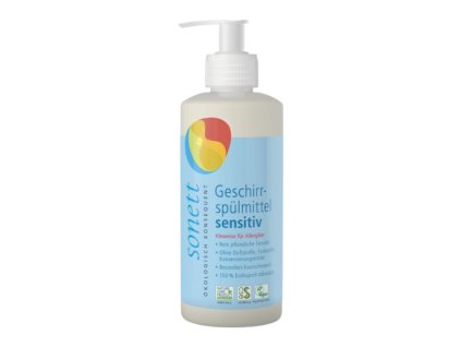 Tekutý prostředek na nádobí Sensitive 300 ml