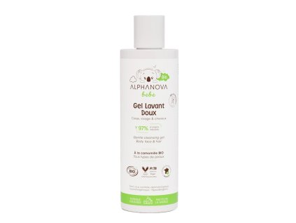 Alphanova Jemný mycí gel 200 ml BIO