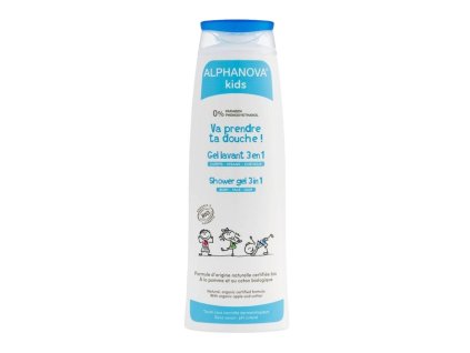 8025 alphanova sprchovy gel pro deti 3v1 250 ml bio