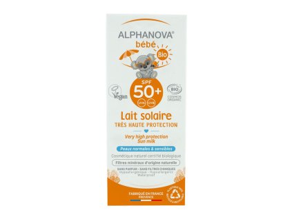 8091 alphanova opalovaci krem pro miminka spf 50 50ml bio