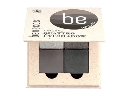 benecos Oční stíny 4paletka smokey eyes BIO