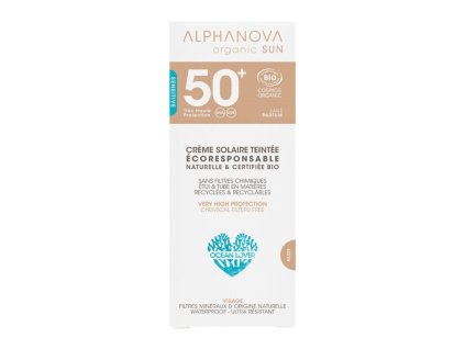 8703 alphanova opalovaci tonovaci krem svetly spf 50 50 g bio