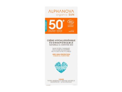 8706 alphanova opalovaci krem na oblicej spf 50 50 g bio