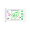 64 vlhcene ubrousky attitude bez vune 72 ks