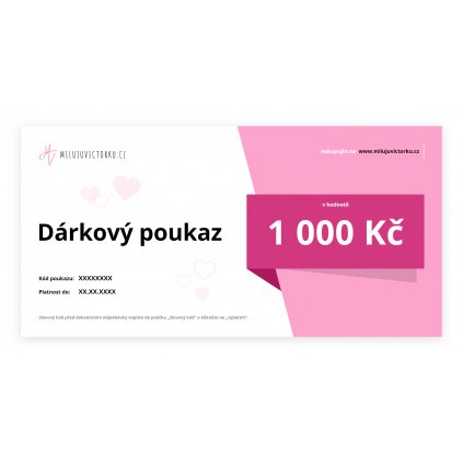 MV voucher 1 000 Kč