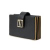 Victoria's Secret černé pouzdro na karty a doklady The Victoria Expandable Card Case