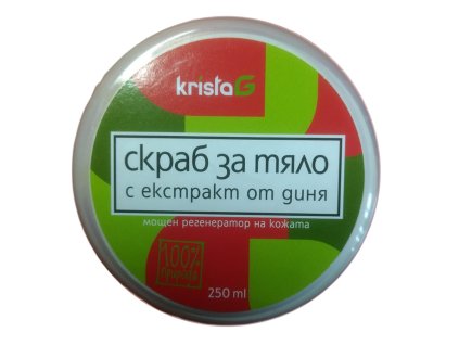 1231 krista g telovy peeling s extraktem z melounu 250ml
