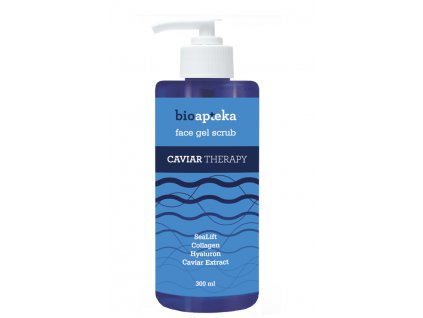 1375 bioapteka caviar therapy facial gel scrub 300ml