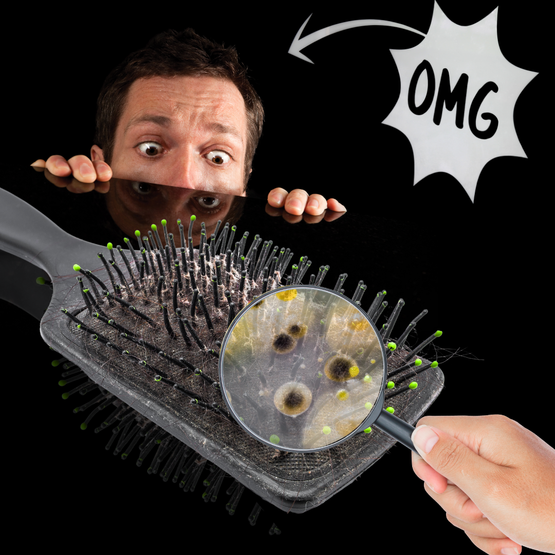 Prečo umývať kefu na vlasy?