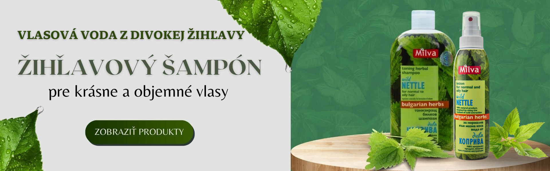 Žihľavový šampón