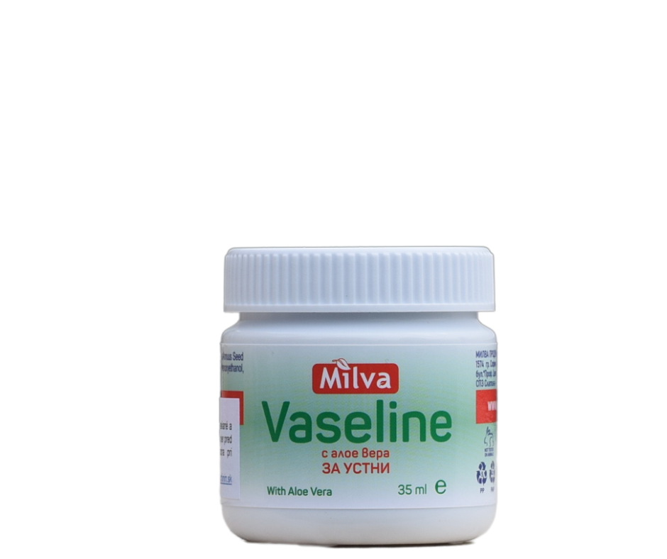 E-shop Milva vazelína na pery s aloe vera, 35ml
